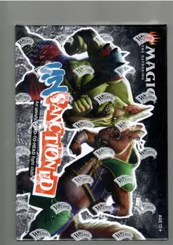 MTG MAGIC THE GATHERING UNSANCTION FACTORY SEALED BOX - Image 1