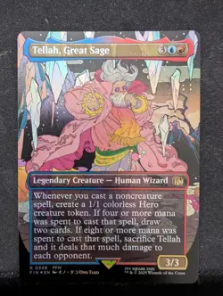 Tellah, Great Sage (Borderless) Final Fantasy Foil - Image 1