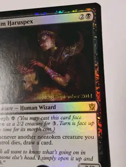 Foil Prereleae Grim Haruspex MTG, Khans of Tarkir, LP - Image 3