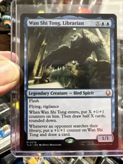 Magic The Gathering Wan Shi Tong, Librarian #78 Non-Foil - Image 1