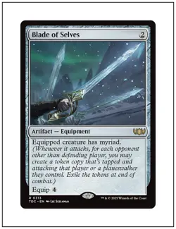 1x Blade of Selves, Magic the Gathering MTG NM - Image 1