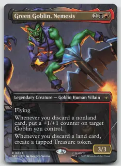 Green Goblin, Nemesis (Borderless) R Normal Marvel's Spider-Man: Eternal-23 - Image 1