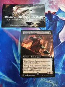 Dogged Detective Extended Art Streets of New Capenna Commander - Image 1