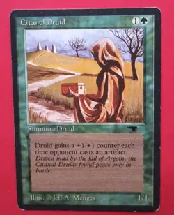 Magic the Gathering MTG Antiquities CITANUL DRUID LP/EX U MP 1994 Nice! - Image 1