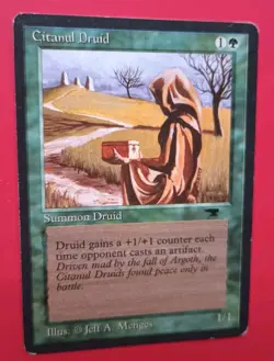 Magic the Gathering MTG Antiquities CITANUL DRUID LP/EX U MP 1994 Nice! - Image 2