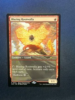 MTG Blazing Rootwalla Game Day & Store Championship Promos Magic the Gathering - Image 1