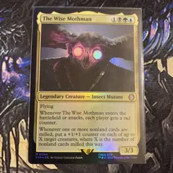 FOIL The Wise Mothman Universes Beyond: Fallout 0004 NM MTG - Image 1