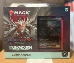 MTG - Endless Punishment - Duskmourn Commander Deck - New - Factory Sealed - Image 1