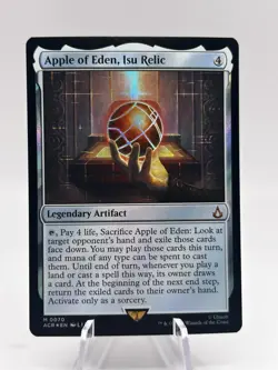 Apple of Eden, Isu Relic 0070 Foil Universes Beyond: Assassin's Creed ACR MTG NM - Image 1