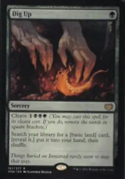 Dig Up - Innistrad: Crimson Vow: #197, Magic: The Gathering Nm R236 - Image 1