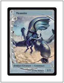 1x Memnite, Future Sight Frame, Mystery Booster 2 Magic MTG NM - Image 1