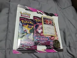 Pokemon TCG Fusion Strike 3 Pack Blister Eevee Promo | Brand New & Sealed #1 - Image 1