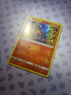 Litten 3/12 McDonald's Promos 2017 Promo Holo Pokemon TCG Moderate Play MP - Image 2
