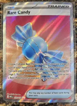 Pokemon 2025 Mega Evolution Full Art Holo Rare Candy 175 NM or Better - Image 1