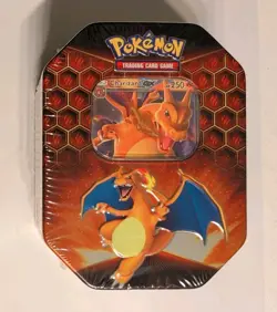 Pokemon TCG - 1st Run - 2019 HIDDEN FATES CHARIZARD GX Tin - Factory Sealed MINT 820650804816 - Image 2