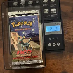 (HEAVY) Pokemon Neo Discovery Pack Unlimited - Umbreon - WOTC - 21.21 g w/ Tag - Image 1