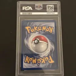 2000 POKEMON NEO GENESIS 1ST EDITION #11 MEGANIUM-HOLO PSA 9 *PSA MISPRINT* - Image 2