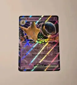 Pokemon Scarlet & Violet Alakazam EX 65/165 MEW 151 065/165 NM - Image 1