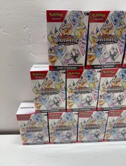 Pokemon Prismatic Evolutions 8.5 Booster Bundle Lot Of 12 Boxes Sealed Brand New - Image 2