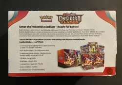 Pokemon OBSIDIAN FLAMES Build & Battle Stadium New Sealed *Offers* - Image 2
