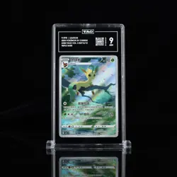 2025 Pokemon Chinese Gem Pack Volume 2 Leafeon Art Rare 0715/15 TAG 9 - Image 1
