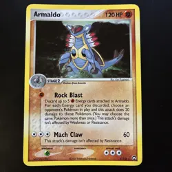 Armaldo 3/108 Power Keepers Holo Pokemon - Image 1