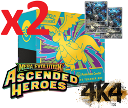 Presale Ascended Heroes Pokemon Center 2x ETB See Feedback - Buy With Confidence - Image 1