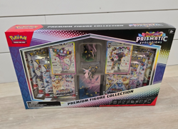 Pokemon TCG: Prismatic Evolutions Premium Figure Collection Factory Sealed Box - Image 1
