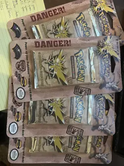 1999 Heavy Sealed Pokemon Fossil Blister Pack OG Wizards of the Coast Booster - Image 4