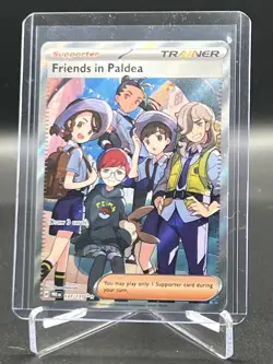 Pokemon TCG Friends in Paldea Ultra Rare Holo - Image 1