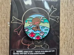 Pokemon Center Paldean Wooper Monthly Pins Habitat Pin 2025 1 of 12. - Image 2