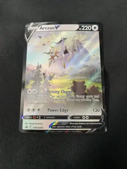 Arceus V SWSH204 SWSH: Sword & Shield Promo Cards Holo LP - Image 1