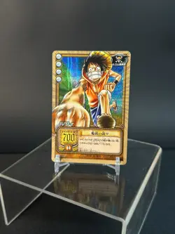 One Piece Trading Card Game | Rufy SH-C01 Bandai 2002 Japan - Image 1