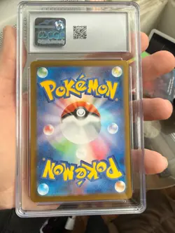 Pokemon Mew EX 208/165 UR SV2a Holo Card Japanese CGC Gem Mint 10 - Image 2