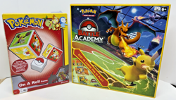 Pokemon Battle Academy Trading Card/On A Roll Board Games *SEE DISC*FREE SHIP* - Image 1