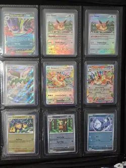 Pokemon Binder Collection Scarlet Violet Cards All Near Mint Excellent Condition - Image 2