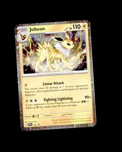 NM pokemon SV: Scarlet & Violet Promo Cards Holo Rare Jolteon - (Cosmos Holo) 16 - Image 1