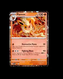 NM pokemon SV: Scarlet & Violet Promo Cards Holo Promo Flareon - (Cosmos Holo) 1 - Image 1