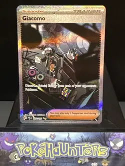 Pokemon Card Giacomo 267/193 Paldea Evolved Special Illustration Rare NM - Image 1