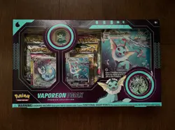 Vaporeon VMAX Premium Collection Pokemon Cards Evolving Skies - Image 1