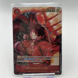 One Piece TCG Card Monkey D.Luffy ST01-012 OP05 1st Anniversary English - MINT - Image 1