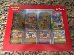 Pokemon 4 Mini Tins + 4 Promo Cards Bundle - 151 Sams Club Exclusive New Sealed - Image 3