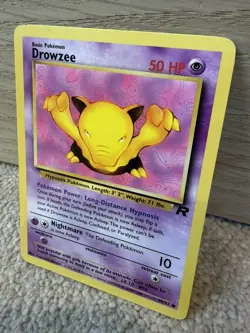 Pokemon TCG Drowzee Team Rocket, Card 54/82, Regular LP - Image 3