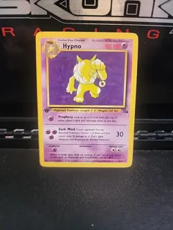1st edition Pokemon HYPNO Card Set 23/62 Non-Holo Rare ed WOTC Vintage - Image 1