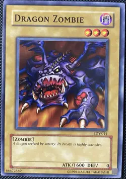 Dragon Zombie SDY-014 Starter Deck: Yugi-Unlimited Edition - Yugioh Card - Image 1