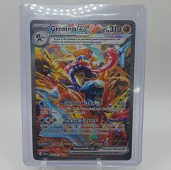 Greninja EX Holo Card 214/167SV06: Twilight Masquerade SIR NM Condition - Image 1