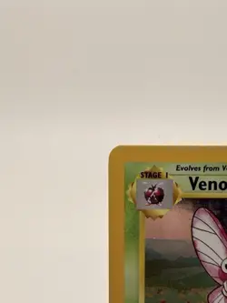 Pokemon TCG Venomoth Holo Rare Card 13/64 Unlimited Jungle Edition 1999 - Image 2