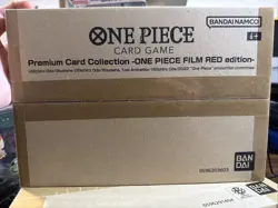 New One Piece Card Game - Premium Card Collection - Film Red Edition English - Image 1