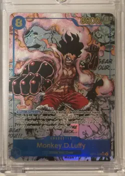 One Piece Card Monkey.D.Luffy OP11-118 Manga Alternative Art *english* - Image 1