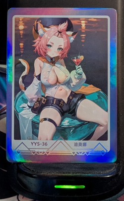 Diona Genshin Impact YYS-36 Goddess Story No Doubt Getting Wet Card Waifu - Image 1